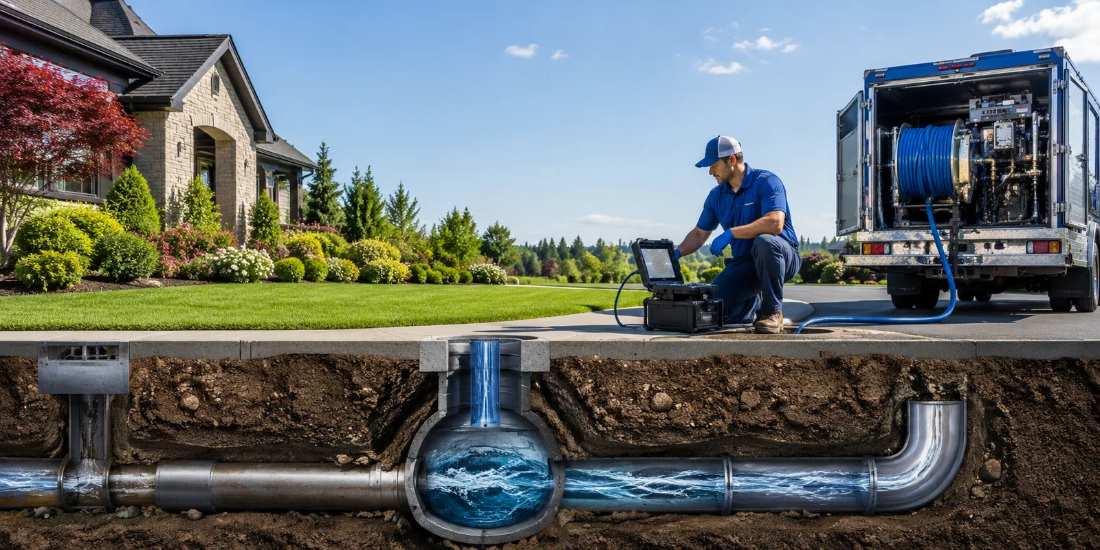 Drainage restoration information for Mount Storm, WV